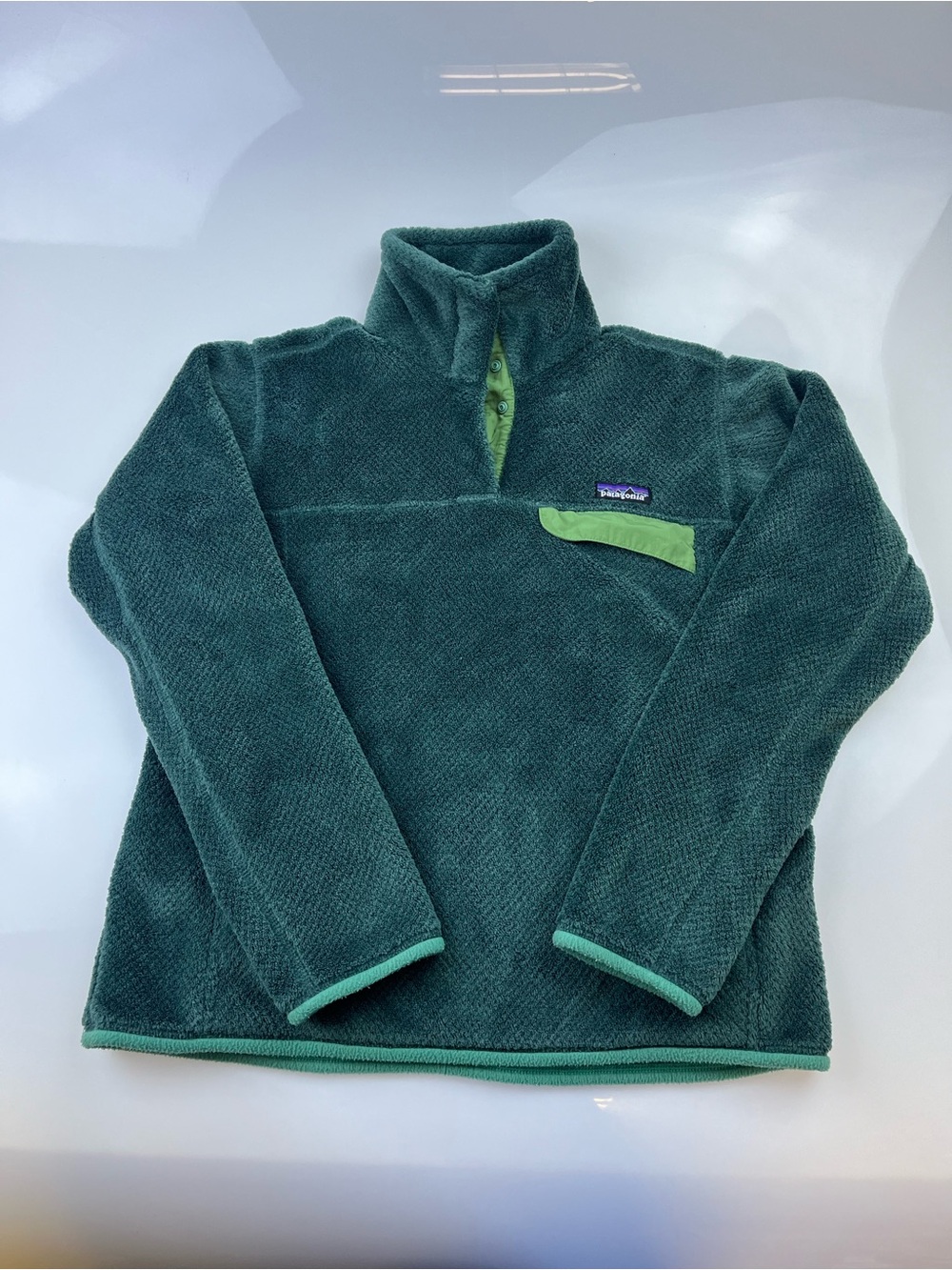 Patagonia Dark Green Fleece Jacket N256-1